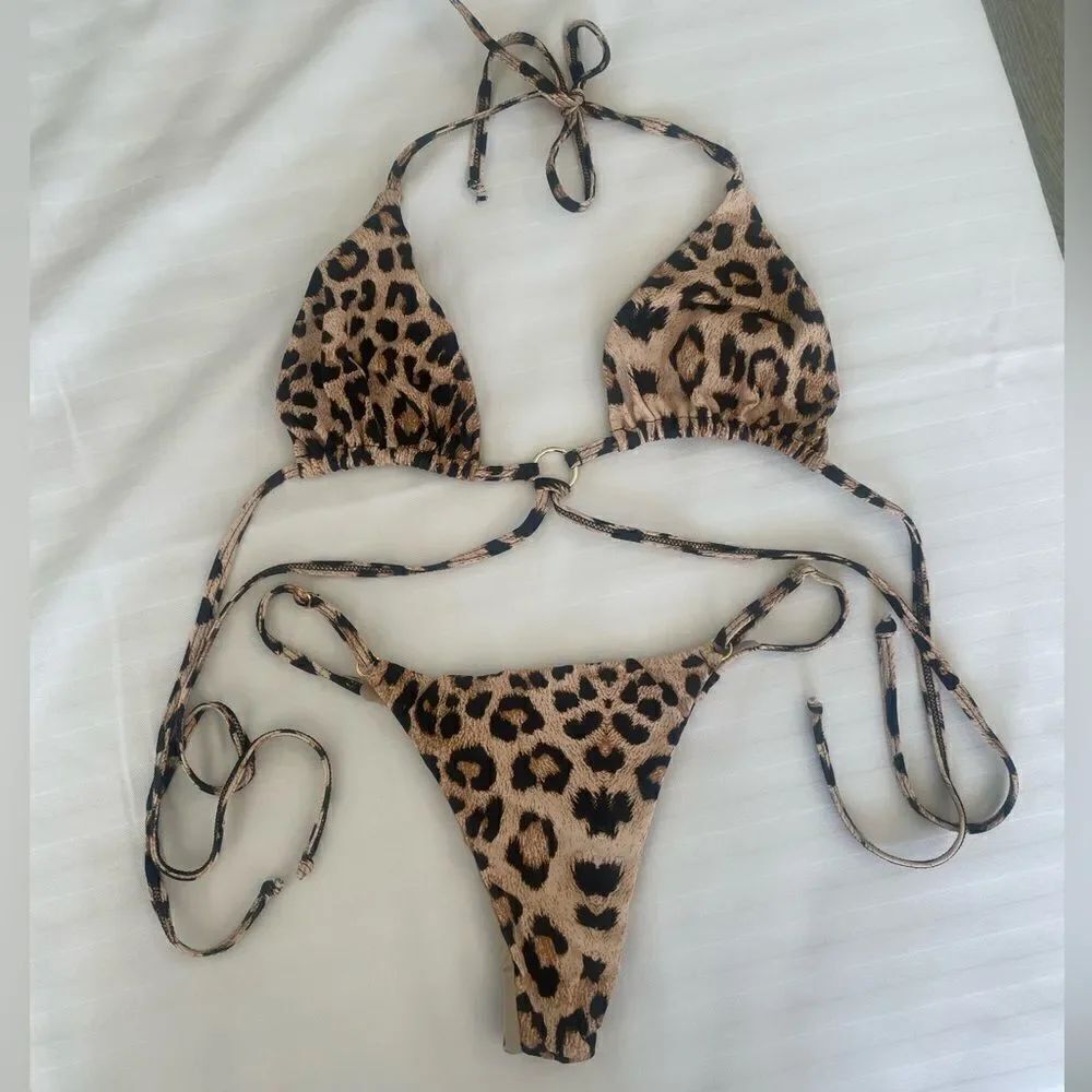 Leopard  bikini set
